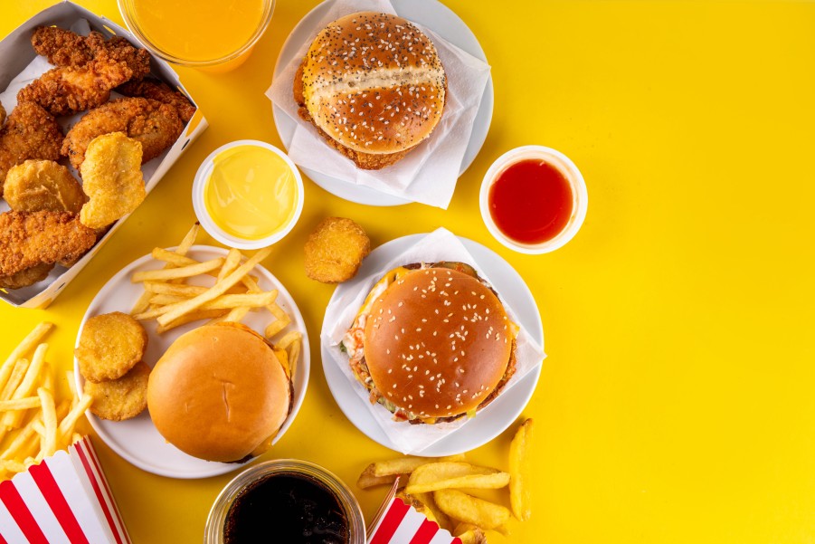 Ultra processed junk food